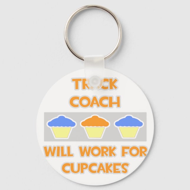 Porte-clés Voiture de piste ... Fonctionnera Pour Les Cupcake (Recto)