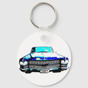 Porte-clés voiture de raggare de Cadillac