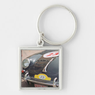 Porte-clés Voiture de Rallye Ancienne