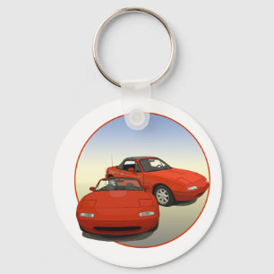 Porte-clés Voiture de sport Avenue Art Red