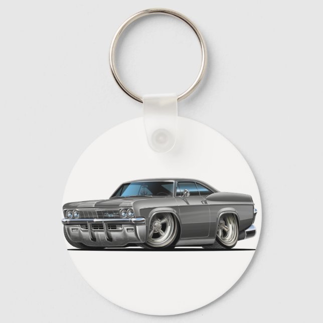 Porte-clés Voiture gris Impala 1965-66 (Recto)