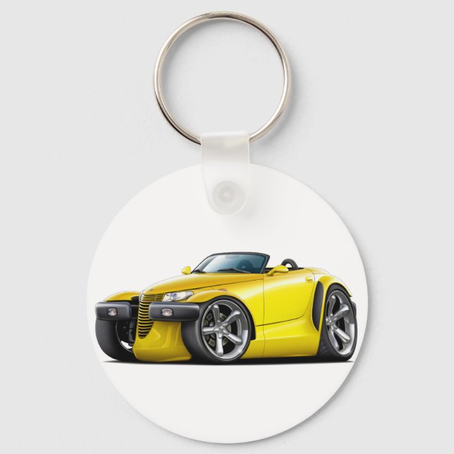 Porte-clés Voiture jaune Prowler (Recto)