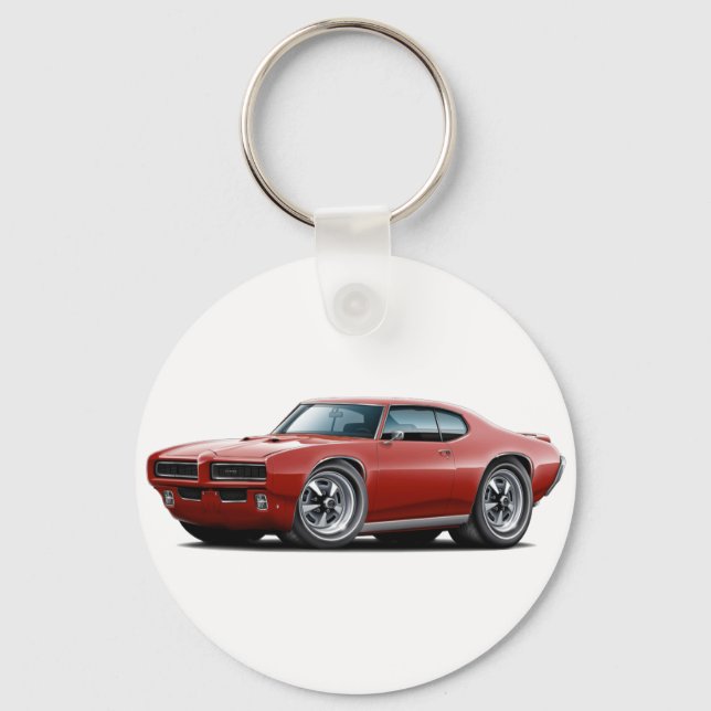 Porte-clés Voiture Maroon GTO 1968-69 (Recto)