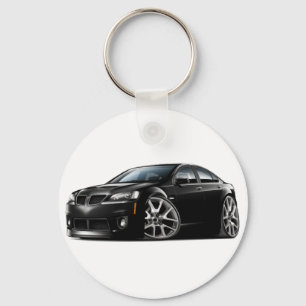 Porte-clés Voiture noire de Pontiac G8 GXP