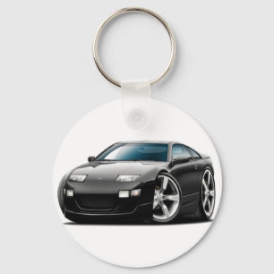Porte-clés Voiture noire Nissan 300ZX
