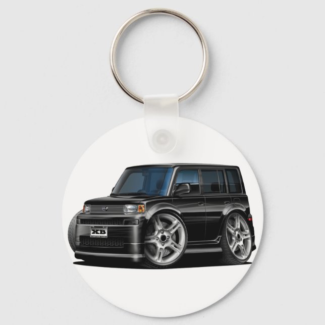 Porte-clés Voiture noire Scion XB (Recto)