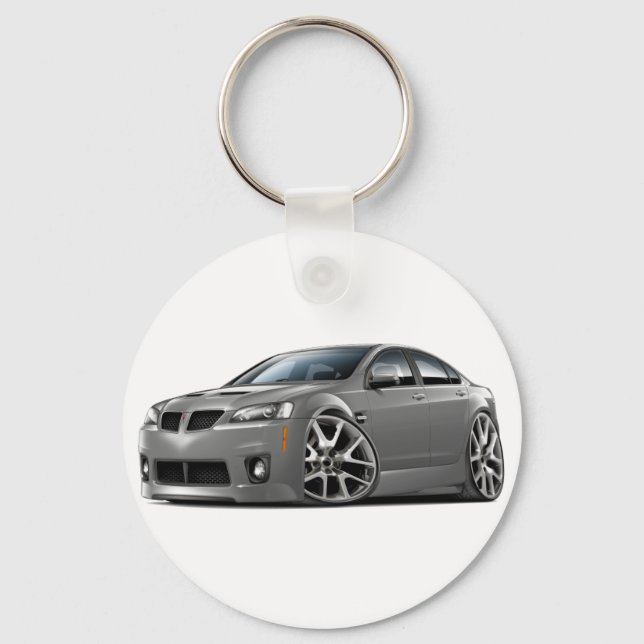 Porte-clés Voiture Pontiac G8 GXP Grey (Recto)