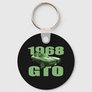 Porte-clés Voiture Pontiac GTO 1968 Vert