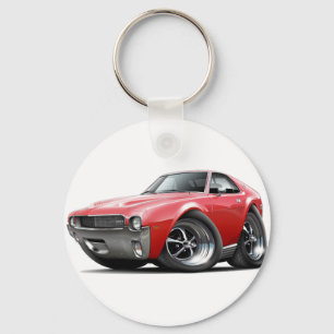 Porte-clés Voiture rouge AMX 1968-69