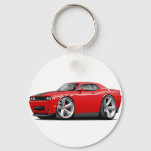 Porte-clés Voiture Rouge-Noire du challengeur SRT8