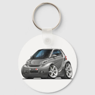 Porte-clés Voiture Smart Grey