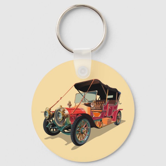 Porte-clés Voiture Vintage (Recto)