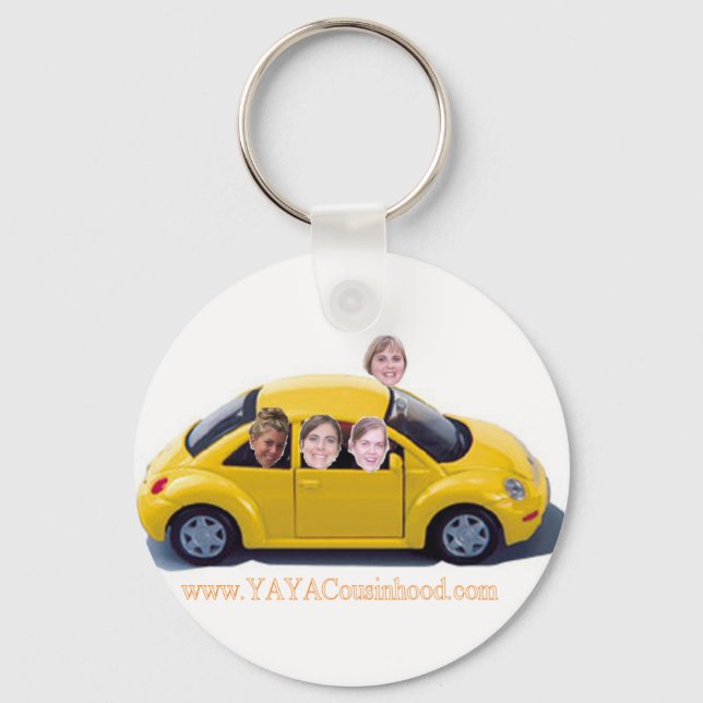 Porte-clés Voiture YaYaCousinhood (Recto)