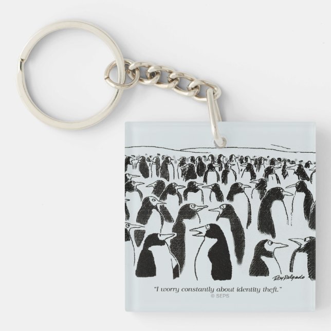 Porte-clés Vol d'identité (Devant)