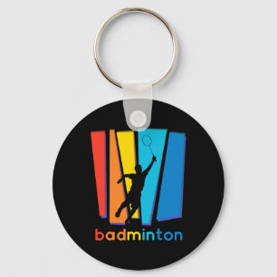 Porte-clés Volant de badminton coloré Art Sports