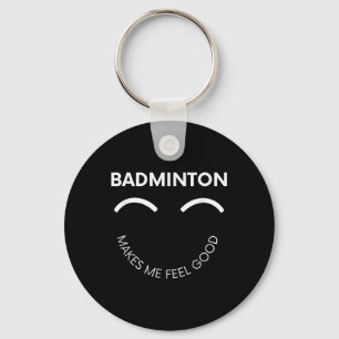 Porte-clés Volant de badminton Court Racket Sport Sens Bien