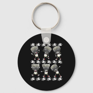 Porte-clés Volant de badminton dansant