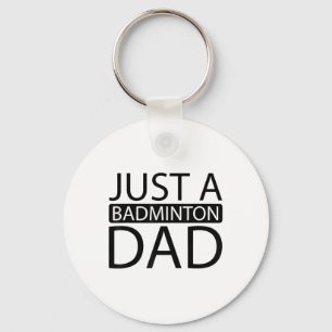 Porte-clés Volant de Badminton Raquette - Juste un Badminto