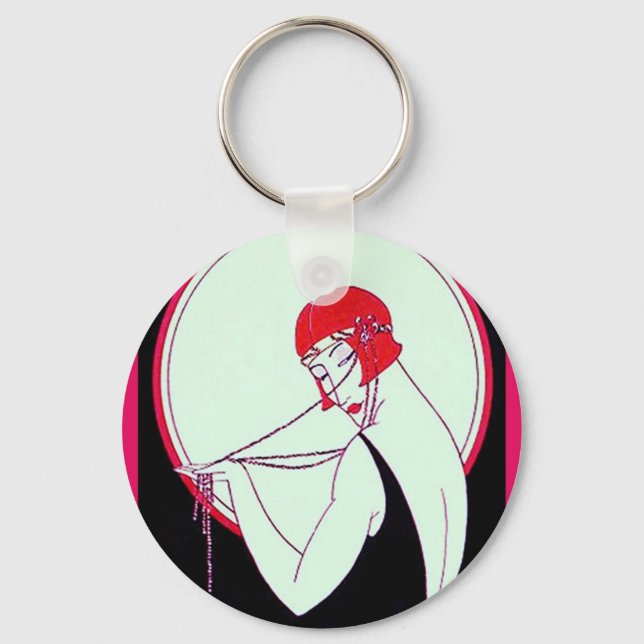 Porte-clés Voleur vintage des années 1920 (Recto)