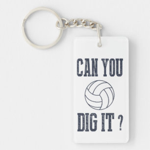 Porte-clés volley-ball Can You Dig It
