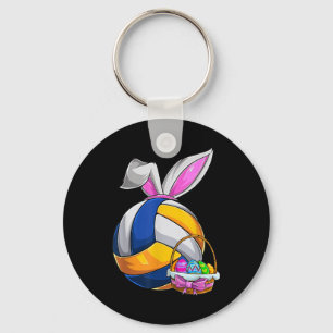 Porte-clés Volley-ball Lapin de Pâques OEufs de Pâques Chasse