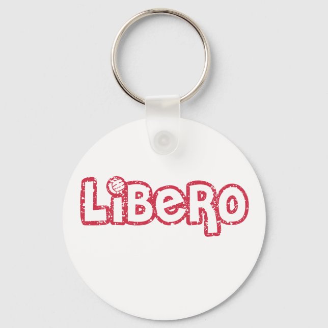 Porte-clés Volley-ball Libero (Recto)