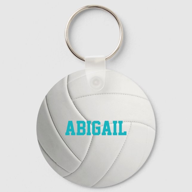 Porte-clés Volley-ball personnalisé (Recto)