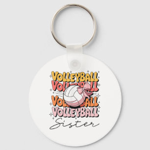 Porte-clés Volley-ball super Soeur Coquette Bow Volley