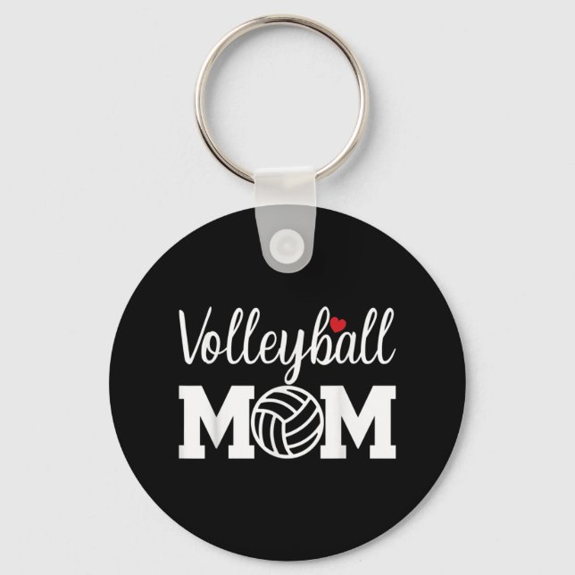 Porte-clés Volleyball Mom Cute Mom Life Volleyball Game Day C (Recto)