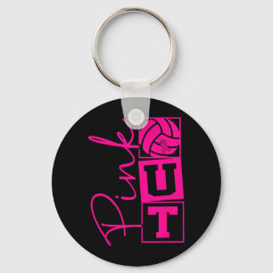 Porte-clés Volleyball Rose Rubicon Sensibilisation au Cancer 