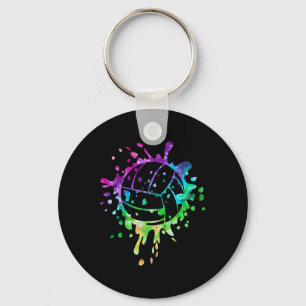 Porte-clés Volleyball Tie Dye Girls Distressed Ball