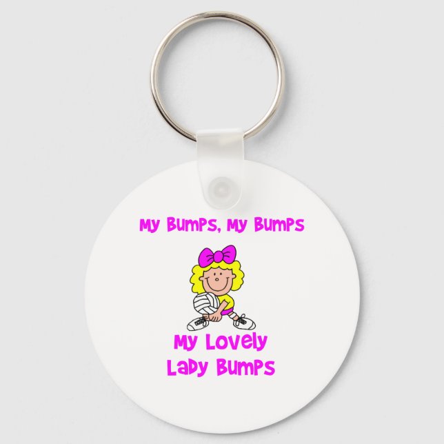 Porte-clés VolleyChick My Bumps (Recto)