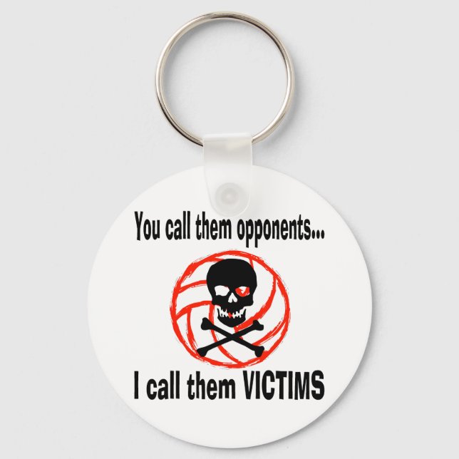 Porte-clés VolleyChick VolleyVictime (Recto)