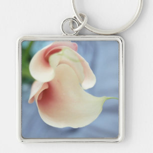 Porte-clés Vortex White Calla Lily Art Porte - clé photo
