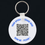 Porte-clés Vos informations d'analyse de code QR Porte - clé<br><div class="desc">Choisissez Couleurs et Polices - Concevez votre propre Porte - clé avec votre code QR spécial Info et texte personnalisé Cadeau Porte - clé moderne personnalisé - Ajouter votre code QR - Image ou logo - photo / Texte - Nom ou autre information / message - Redimensionner et déplacer ou...</div>