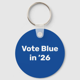 Porte-clés Vote Blue en 2026