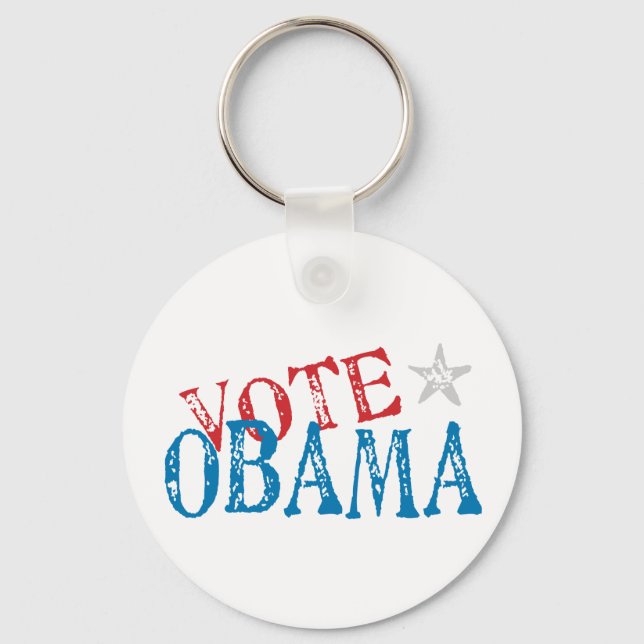 Porte-clés Vote Obama (Recto)