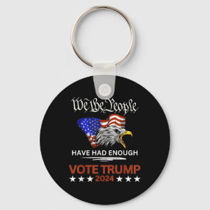 Porte-clés Vote Républicain Trump 2024 Nous Le Peuple Avons