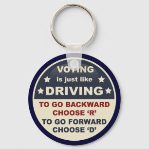Porte-clés Voter est comme conduire