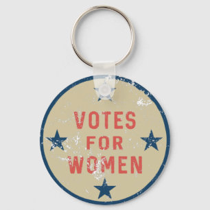 Porte-clés Votes Pour Les Femmes Vintage Suffrage Mouvement P