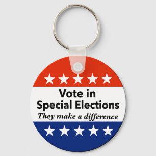 Porte-clés Votez aux élections spéciales