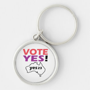 Porte-clés Votez Oui Pour La Voix Des Australiens Indigènes