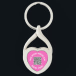 Porte-clés Votre cadeau de Porte - clé de texte personnalisé<br><div class="desc">Choisissez Couleurs et Police - Porte - clés avec votre code QR spécial Info et texte personnalisé Cadeau Porte - clé moderne personnalisé - Ajouter votre code QR - Image ou logo - photo / Texte - Nom ou autre info / message - Redimensionner et déplacer ou supprimer / Ajouter...</div>