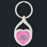 Porte-clés Votre cadeau de Porte - clé de texte personnalisé<br><div class="desc">Choisissez Couleurs et Police - Porte - clés avec votre code QR spécial Info et texte personnalisé Cadeau Porte - clé moderne personnalisé - Ajouter votre code QR - Image ou logo - photo / Texte - Nom ou autre info / message - Redimensionner et déplacer ou supprimer / Ajouter...</div>