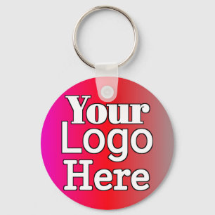 Porte-clés Votre logo ici – Entreprise personnalisée