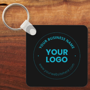 Porte-clés Votre logo Nom et site Web de l'entreprise modif
