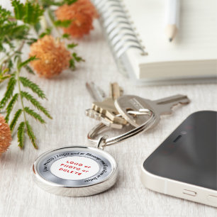 Porte-clés Votre logo ou vos Porte - clés photo, ronds ou Ca