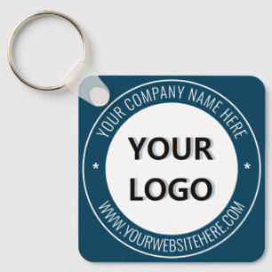 Porte-clés Votre Modèle de logo et de Porte - clé de texte