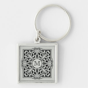 Porte-clés VOTRE MONOGRAM en porte - clé de cadre décoratif