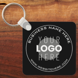 Porte-clés Votre nom d'entreprise, site Web + Image télécharg